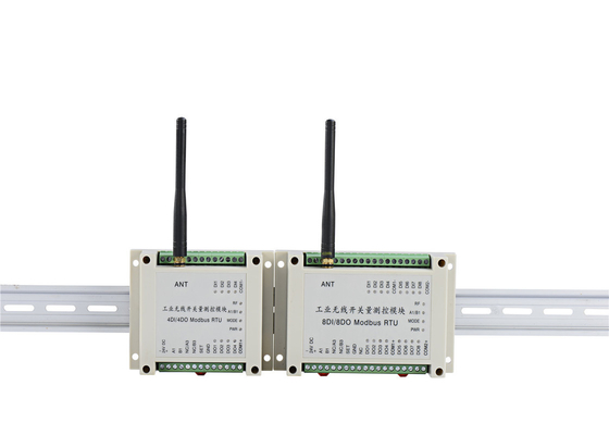 8DI 8DO 무선 온 - 오프식이 모듈 433MHz / 868MHz / 915MHz 4G 무선 전신 모드 버스 RTU