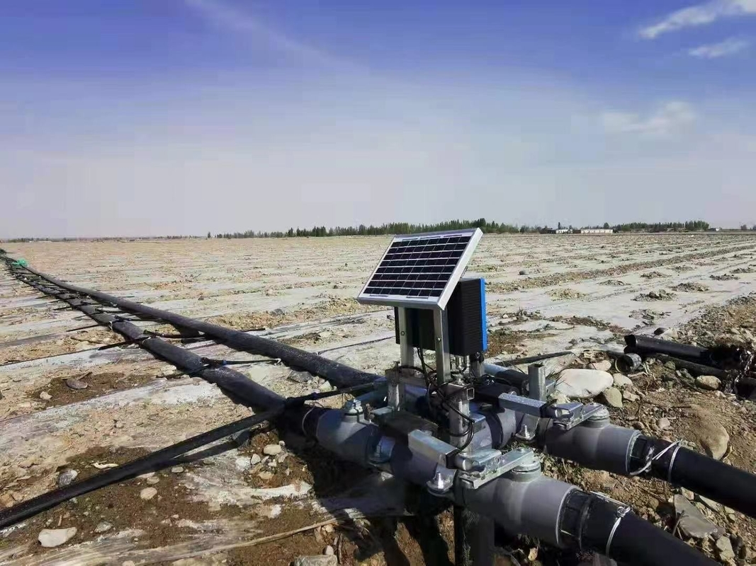 4 Station Valve 2km Wireless Irrigation Controller System Solar Supply