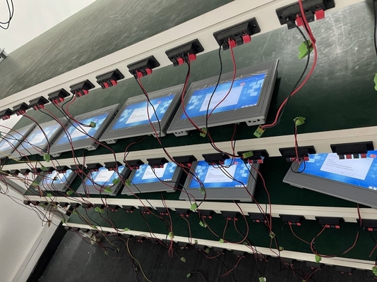 HMI 소프트웨어와 10.1 인치 TFT LCD 터치 스크린 패널 이더넷 포트